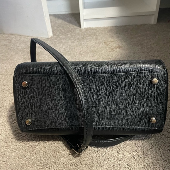 Coach Black Leather Crossbody Bag - Picture 3 of 13